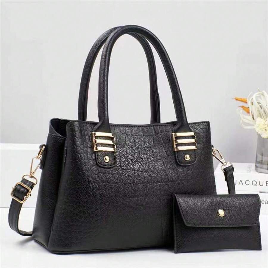 Women Top Handle Bags - 粉紅色 - 查看 1