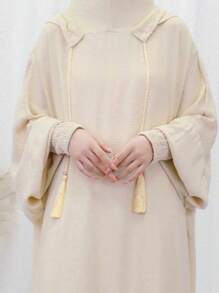 1 件女士连帽披肩，适合日常穿着，四季皆宜 - 彩色 - 查看 25