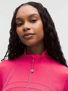 Define Jacket Nulu Raspberry Coulis-For Yoga Gym Running-Sweat-Wicking-Yoga-All Seasons Sport-Spring/Summer-Autumn/Winter-Back To School - Raspberry Coulis - View 4