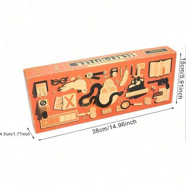 ​Complete Hidden Loyalty Party Game Set With Distinctive Role Cards And Wooden Voting Tokens - 6-10 Player Experience