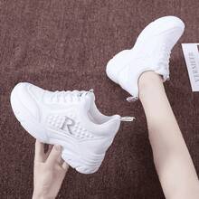 Women Casual Athletic Shoes - 銀色 - 查看 8