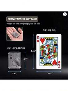 Metal Skull Push Slider Stress Relief Toy, Anti-Stress EDC Top Spinning Poker Toy, Portable Decompress Magnetic Toys, Adult Gifts, Toys & Games, Hobbies, Collectibles, Party Supplies, Creative Toys For Teens, Stress Relief Toys For Teens, Holiday Gifts, Birthday Gifts, New Year Gifts,Stress Relief Toys For Office Workers,Easter Basket Stuffers,Easter Egg Fillers,Easter Egg Stuffers,Squish,Easter Eggs,Party Favors,Easter Toys - Multicolor - View 5