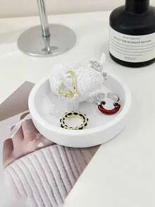 1个创意苏格兰高地牛首饰碟，创意可爱奶牛收纳架，可爱别致的设计，桌面必备，现代抽象艺术树脂雕塑，适用于家居装饰、房间装饰、客厅餐桌装饰、餐桌办公桌摆件，现代家居装饰，适合客厅和卧室，中心装饰品，母亲节礼物，毕业礼物，婚礼装饰 - 彩色 - 查看 6