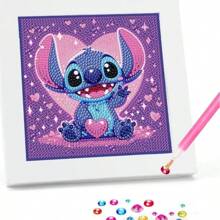 Disney Disney Star Baby Stitch Crystal Diamond Painting DIY Handmade Diamond Sticker Stitch Decorative Painting Children's Birthday Gift