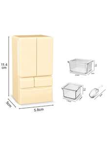 迷你冰箱装饰 - 双门迷你冰箱 - 厨房场景家具 - 创意家居收藏品 - 彩色 - 查看 6