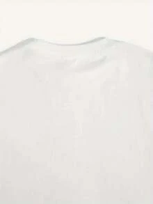 Teen Girl Graphic Tees Y2k Style T-Shirt With Roaring Leopard Animal Print Short Sleeve Round Neck Breathable Fabric Teen Girl Gifts - 白色 - 查看 4