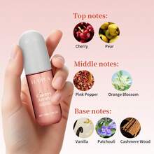 FLATPEA 50ml Cherry Scented Hair Gel | Long-Lasting Fragrance, Suitable For Various Occasions With Roll-On Design, Portable And Easy To Carry | Ideal For Romantic Dates, Social Events And Holiday Gifts - Emits Elegant Masculine Fragrance