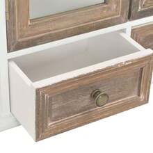 vidaXL Wandschrank Weiß 49x22x59 cm Holzwerkstoff - Weiss - Übersicht 4