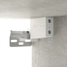 Larryhot Mobiletto dA, Parete Grigio Cemento 60x31x60 cm in Legno Massello, Bello e Pratico, Ideale per Riporre e Decorare la Casa - Grigio - Visualizzare 7