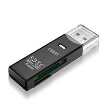 1 USB 3.0 2-In-1 Card Reader For SD/TF Cards- High Speed Memory Card Adapter (Compact & Portable) - 彩色 - 查看 10