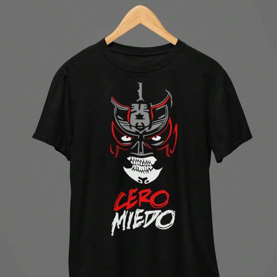 2025 Summer New Penta WWE Fans' Must-Have Printed Graphic T-Shirts, Men's And Women's Short-Sleeved T-Shirts, Streetwear - 黑色 - 查看 1