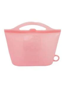 1200ml Silicone Food Storage Bags, Moisture-Proof & Durable, Suitable For Refrigeration, Boiling Water, Microwave Heating, Easy To Clean, Reusable, Foldable & Portable - Multicolor - View 15