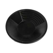 Lightweight Plastic Gold Mining Pan - Rust-Resistant Outdoor River Exploration And Gold Washing Tool, With Friction Surface, Easy To Separate, Suitable For Creeks, Rivers And Mountains, Gold Panning Equipment | Ribbed Surface Pan | Portable Mining Tool - Multicolor - View 11