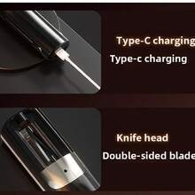 Cortadora de pelo inalámbrica, recortadora de pelo automática, máquina de cortar el pelo recargable, regalo de cuidado profesional del cabello - Multicolor - Ver 10