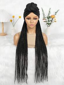 30 英寸编织假发带头带，时尚编织假发头带式假发，易于打理的女士假发头带 - 彩色 - 查看 4