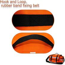 Bolsa de primeros auxilios vacía para traumatismos médicos de emergencia, organizador de bolsa de primeros auxilios EMS EMT, bolsa de hombro 17 x 11 x 7 pulgadas - Naranja - Ver 10