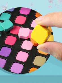 36色固体水彩颜料套装，便携式金属盒包装。这款艺术家级别的旅行水彩颜料套装，装在小巧的金属盒中，是艺术家、初学者和学生的理想之选。 - 粉色 - 查看 6