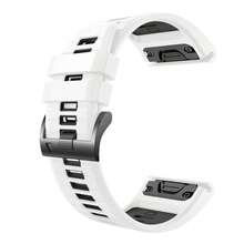 Dây đeo đồng hồ Quick Fit 22/20/26mm tương thích với Garmin Tactix 8 47/51mm/Descent G2/Mk3/Mk3i 43/51mm/Enduro 3/2/Fenix8 47/51/43mm/Fenix E/7/7x/7s/5S/5/5X Plus/6S/6/6XPro, Dây đeo đồng hồ thể thao bằng silicon mềm cho Forerunner 965/Quatix 7/7pro/Epix Pro 42MM - A - Xem 21
