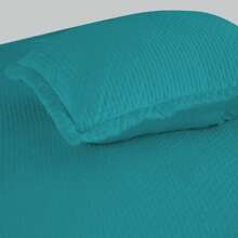 Single, Queen, King, And Super King Bedspread, 2-Piece And 3-Piece Kit, Lisa Sol E Lua Habitat - 綠松石 - 查看 5