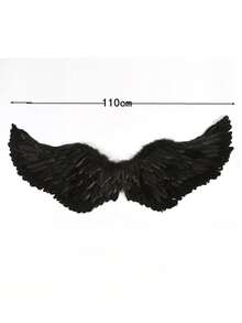 Đôi cánh thiên thần dành cho người lớn, cánh trắng, cánh đen, cánh lông vũ cho bé gái, cánh thiên thần hóa trang, dành cho phụ nữ - Nhiều màu - Xem 9