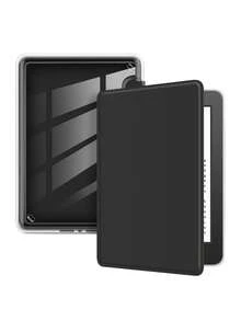 Ốp bảo vệ Colorsoft dành cho Kindle Paperwhite thế hệ thứ 11 (2021/12/2024), Kindle thế hệ thứ 12 (2024) và Kindle thế hệ thứ 10 (2019/11/2022/2024), hỗ trợ chức năng tự động tắt/mở màn hình. - màu đen - Xem 4