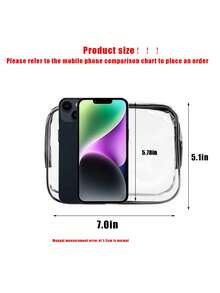 New Arrival! All-In-One Charger Travel Organizer - Transparent Toiletry Bag, Travel Essential, Portable Zipper Travel Makeup Bag, Beach Clear PVC Toiletry Bag, Waterproof Storage Pouch, Transparent Organizer Bag, Cable And USB Organizer Bag, Airport Approved PVC Cosmetic Bag For Chargers, Cables And Power Banks