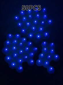 LED Balloon Lights, Colorful Round Ball Lamp Beads, Balloon Decor Lights, Glowing & Flashing Lights, Sachet Pendant Decorative Accessories, Key Chain Decor Lights - Multicolor - View 17