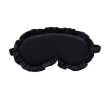 1 Piece Fashion Lace Imitation Silk Eye Mask Sleep Elastic Band Eye Mask Light Blocking Non-Pressing Breathable Ice Silk Fabric Suitable For Men And Women Festival Party Daily Wear Exquisite Halloween Christmas Thanksgiving Holiday Gift Birthday Gift - Apricot Yellow - View 4