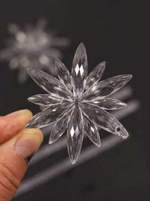 Acrylic Crystal Icicle Hanging Ornaments, Transparent Ice Pillar Christmas Tree Pendant, Winter Decor - Multicolor - View 9