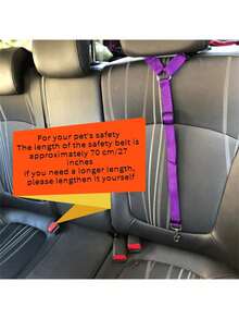 Retractable Pet Car Leash For Cats & Dogs Dog Car Seat Car Seat Covers Dog Car Seat Cover Pet Car Seat