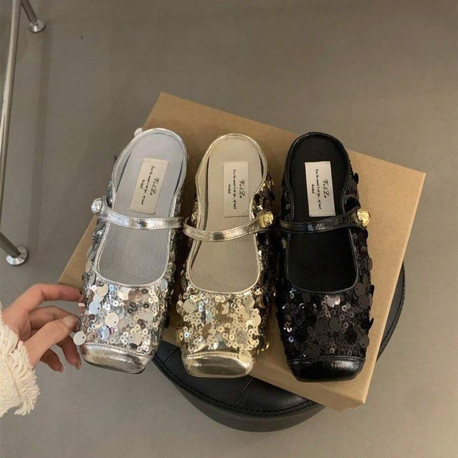 Women Sport Sandals - 銀色 - 查看 1