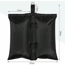 Fold The Garden Pavilion With A Height Of 3x3 Meters To Obtain The Height Of The Separated Edge Of A Waterproof Sandal Using Four Sandbags. - 藍光 - 查看 7