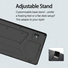 Lenovo KN210 Wireless Keyboard And Mouse Set, 2.4G Full Keyboard With Silent Keys, Suitable For Computer, Laptop, Tablet, Office, Study, Home Use, Black - Black - View 6