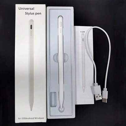 1 pieza Lápiz táctil capacitivo compatible con la serie /iPad, de alta precisión y alta sensibilidad sin retraso, apropiado para dibujar, jugar y escribir en dispositivos /iPad