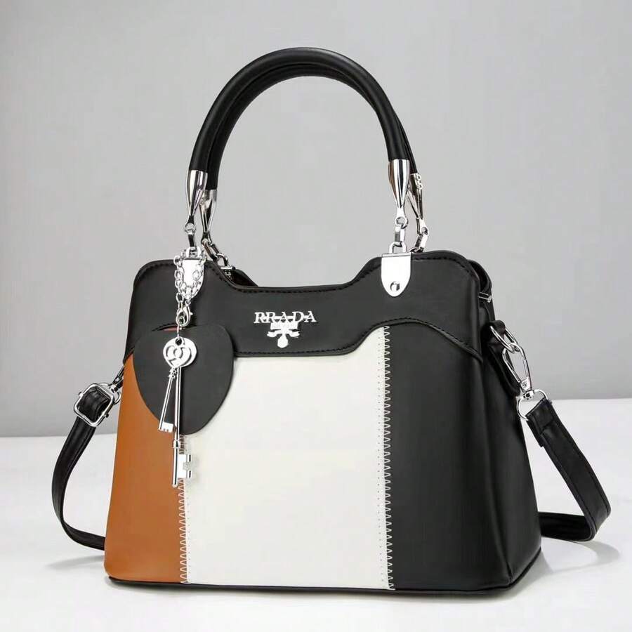 Women Top Handle Bags - 藍色 - 查看 1