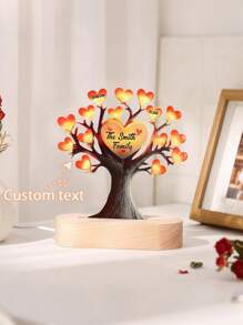 Tree Of Life Name Night Light, Family Souvenir, Custom Family Tree Night Light With Little Friend's Name, Birthday Gift, Gift For Mom, Anniversary, Holiday Gift, His Gift, Her Gift