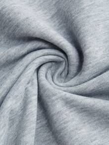 Neues dreiteiliges Set mit Oberteilen für Mädchen in Volltonfarbe, mit überschnittenen Schultern aus Baumwolle, bequeme, übergroße Curve-Größe, lässiger, vielseitiger Hoodie für Frühling und Herbst, Rundhalsausschnitt, lockere Kinderkleidung im Street-College-Stil, Fall für Frühling und Herbst, weiche lange Ärmel, neue Serie