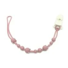 〈4PCS〉Bear Pacifier Clip! Silicone Teether Strap + Strong Clip, One-Piece Design For Stroller/Crib, Baby Travel Essentials (1/4PCS Options)