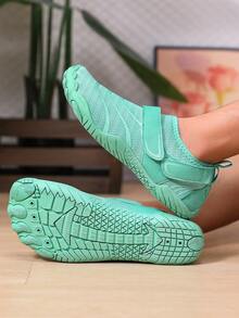 情侣水鞋户外沙滩鞋男士游泳潜水水鞋防滑涉水鞋情侣两栖徒步健身登山鞋 - 綠色 - 查看 6