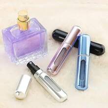 5ml Refillable Travel Perfume Atomizer Spray Bottle, Portable Bottom Filling Perfume Bottle - Bright pink - View 3