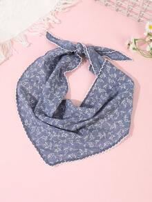 Khăn Bandana nữ 1 chiếc khăn tam giác chấm bi phong cách Hàn Quốc mới, khăn trùm đầu tươi mát tự nhiên, phụ kiện tóc băng đô phụ kiện mùa thu - Nhiều màu - Xem 3