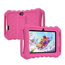 BDF 兒童電子學習平板電腦 / 4GB RAM + 64GB ROM / 7 吋平板 / 4 核心 1.3GHz / Android 13 / 1024x600 HD 解析度 IPS 螢幕 / 2MP+5MP 相機 / 4000mAh 大容量電池 / 支援 WiFi 家長控制教育遊戲 / ABS 塑料 + 矽膠材質教育平板（包含：包裝盒 / 數據線 / 使用說明書 / OTG / SIM 卡退卡針） - 彩色 - 查看 13