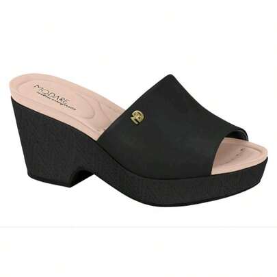  Tamanco Feminino Anabela Meia Pata Modare Conforto 7137123