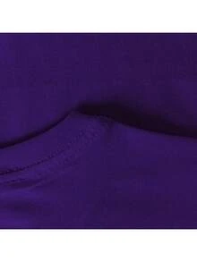Creative Summer T-Shirt | Light Print With Exclusive Style - Purple - View 4