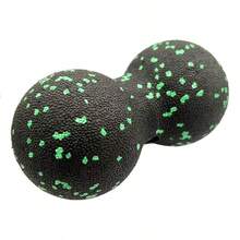 High Density Lightweight Yoga Fascia Peanut Ball For Muscle Relaxation Stretching Exercises(8cm*16cm)