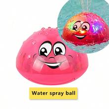 婴儿洗澡玩具，适合1-3岁儿童的幼儿洗澡玩具，发光鲸鱼洗澡玩具喷水器，泳池水表婴幼儿玩具6-12-18个月，浴缸喷泉玩具，幼儿1岁生日1 2 3岁礼物