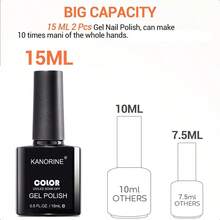 Neutral Gel Nail Polish 15ml Milky White Jelly Gel Polish Set Nude Color Translucent Nail Gel Soak Off UV LED Nail Lamp Jelly Sheer Gel Polish Nail Art Gel 0.5Oz - D1-乳白色 - 查看 6