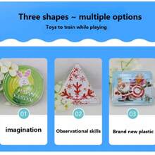 三种形状的迷你创意和有趣主题的球形迷宫，用于训练身体控制和平衡、派对赠品、圣诞节、复活节、万圣节礼物和小玩具。