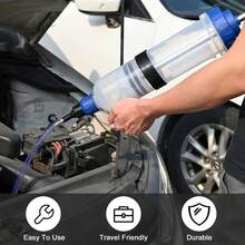 Needle Type Suction And Injection Dual-Purpose Oil Change Tool, Manual Oil Pump And Filler, Water Pump And Oil Change, Brake Oil, Automotive Oil Pump And Injection Dual-Purpose Oil Change Tool, Motorcycle Oil Pump And Injection, Large Needle Type Oil Change And Extraction Tool - trắng - Xem 4
