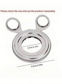 1/2pcs Boiled Egg Topper, Egg Shell Cracker, Stainless Steel, Eggshell Cutter, Practical, Convenient To Operate, Household Eggsplitting Machine, Kitchen Tools, Kitchen Utensils